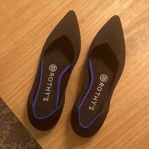 Rothy’s Black Point Size 7